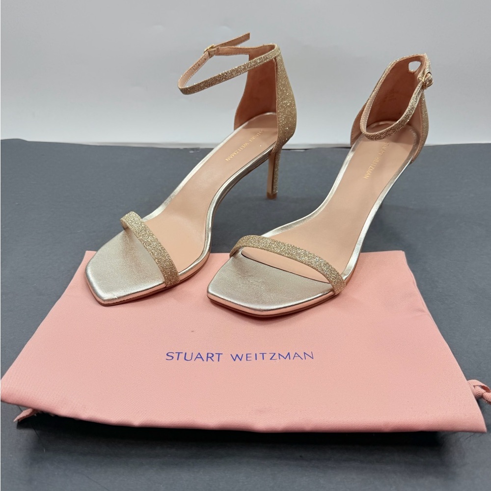 EUC Stuart Weitzman Nudistcurve 75 Sandal - Picture 7 of 13